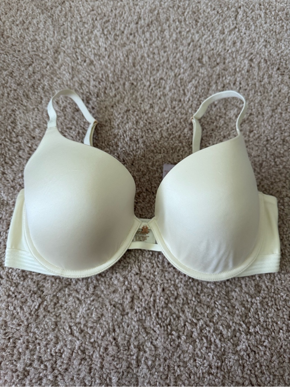 Savage X Fenty Ivory T-Shirt Bra - Picture 1 of 3